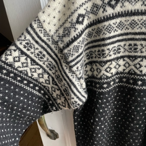 Vintage oversized wool sweater - Picture 3 of 4